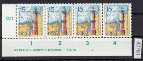 DDR 1974, Mich.-Nr.: 1954  ** DV FN 2   Eckrand  Druckvermerk