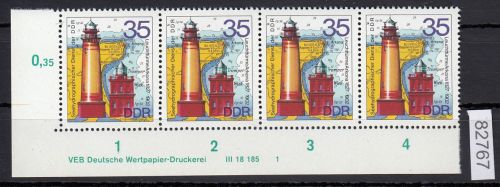 DDR 1974, Mich.-Nr.: 1956  ** DV FN 1   Eckrand  Druckvermerk