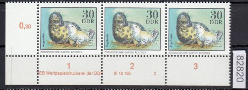 DDR 1975, Mich.-Nr.: 2035  ** DV FNr. 2   Eckrand  Druckvermerk