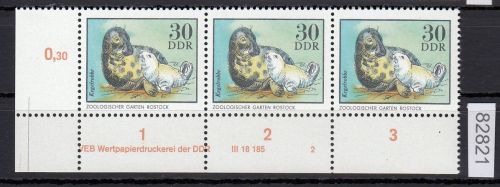 DDR 1975, Mich.-Nr.: 2035  ** DV FNr. 2   Eckrand  Druckvermerk