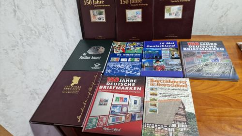 Literatur Briefmarken und Motivbücher