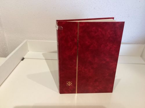 Briefmarkenalbum Einsteckalben  DIN A4 32 Seiten schwarz gebraucht