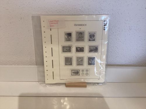 Leuchtturm Österreich  2003  Vordrucke mit Klemmtaschen gebraucht