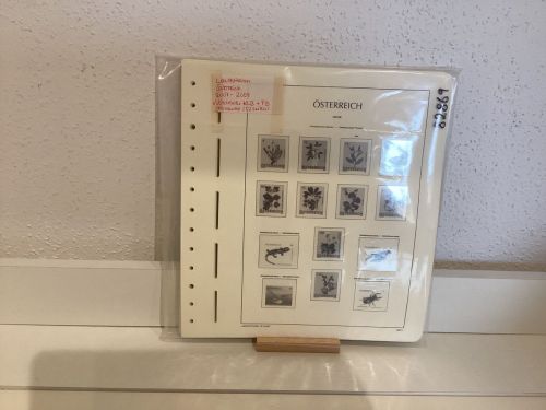 Leuchtturm Österreich  2007-09  Vordrucke +KLB + FB  mit Klemmtaschen gebraucht