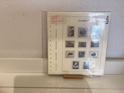 Leuchtturm Österreich  2011 Vordrucke +KLB + MH mit Klemmtaschen gebraucht