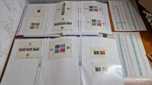 Rumänien  Blocksammlung ab nr. 1    viele bessere dabei