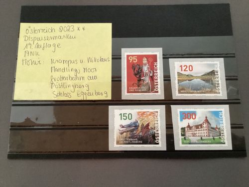 Österreich 2023* Dispensermarken  19.Ausgabe  ANK