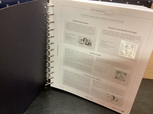 DEUTSCHLAND-Klassik-ALBUM 1996-2002 + VORDRUCKE + Schuber (mit Beschreibungen)