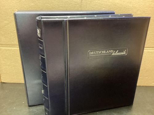 DEUTSCHLAND-Klassik-ALBUM 2003-10 + VORDRUCKE + Schuber (mit Beschreibungen)