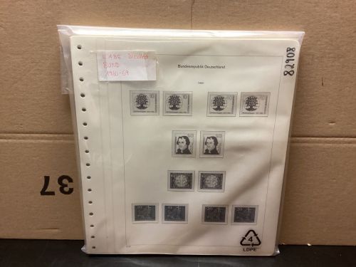 KABE Bi-Collect Bund 1960-69 Vordrucke gebraucht LESEN