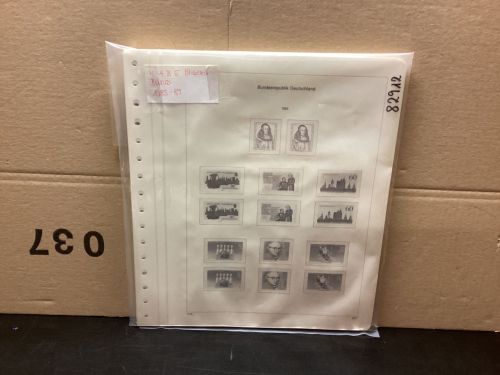 KABE Bi-Collect Bund 1985-89 Vordrucke  gebraucht