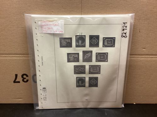 Lindner- Vereinte Nationen New York 195-71 Vordrucke gebraucht  Altes System