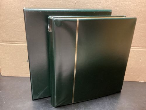 SAFE Ringbinder+Kassette (14 Ringe) gebraucht leer grün