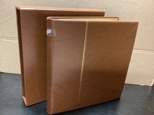 SAFE Ringbinder+Kassette (14 Ringe) 1 mal gebraucht Leer braun