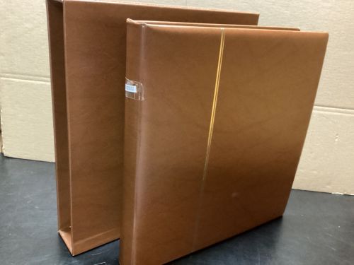 SAFE Ringbinder+Kassette (14 Ringe) 1 mal gebraucht Leer braun