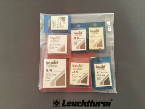 Hawid Zuschnitte Klemmtaschen schwarz verschiedene Größen NEU