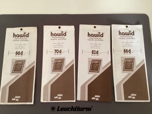 Leuchtturm Zuschnitte Klemmtaschen schwarz   verschiedene Größen NEU