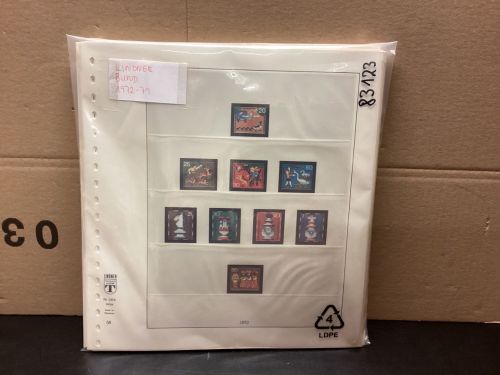 Lindner-T Bund 1972-79 Vordrucke  gebraucht