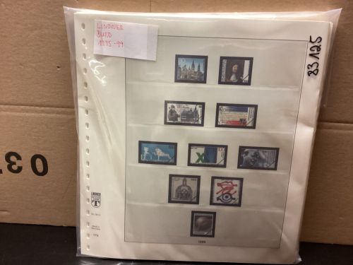 Lindner-T Bund 1995-99 Vordrucke  gebraucht