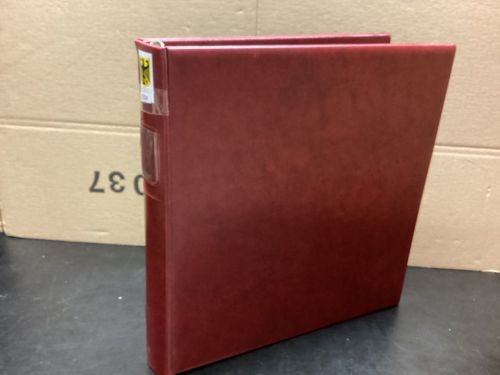 Lindner Ringbinder (18 Ringe) 1 mal gebraucht leer rot