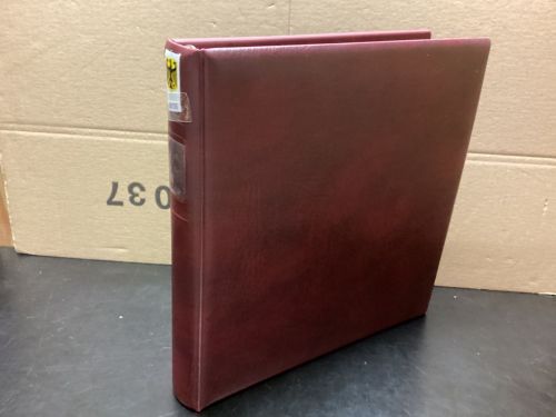 Lindner Ringbinder (18 Ringe) 1 mal gebraucht leer rot