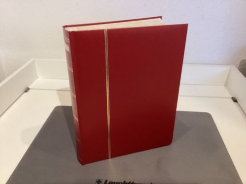 Briefmarkenalbum Einsteckalben  DIN A4 60 Seiten weiß gebraucht