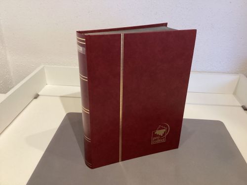 Briefmarkenalbum Einsteckalben  DIN A4 48 Seiten schwarz gebraucht