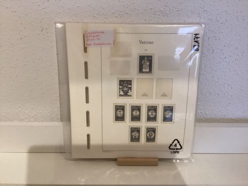 Leuchtturm Vatikan 1959-74 Vordrucke mit Klemmtaschen  gebraucht