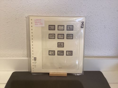 Lindner Grönland 1971-93 Vordrucke  gebraucht