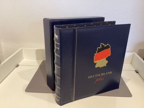 DEUTSCHLAND-PLUS-ALBUM+ Schuber Vordrucke  Bund  2004-06 Ecken komplett  gebraucht