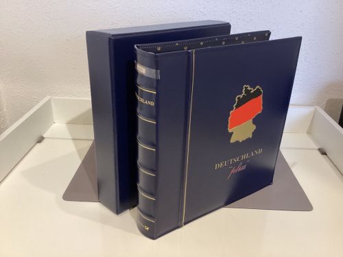 DEUTSCHLAND-PLUS-ALBUM+ Schuber Vordrucke   Bund  2007-09 Ecken komplett  gebraucht