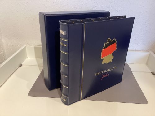 DEUTSCHLAND-PLUS-ALBUM+ Schuber Vordrucke   Bund  20011-13 Ecken komplett  gebraucht