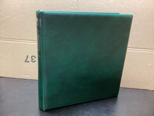 Lindner Ringbinder (18 Ringe) 1 mal gebraucht leer grün