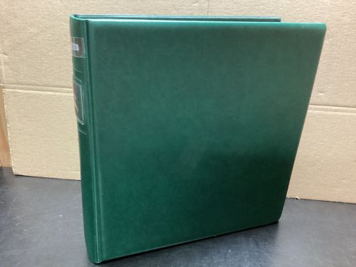 Lindner Ringbinder (18 Ringe) 1 mal gebraucht leer grün