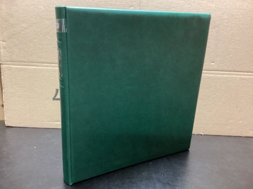 Lindner Ringbinder (18 Ringe) 1 mal gebraucht leer grün