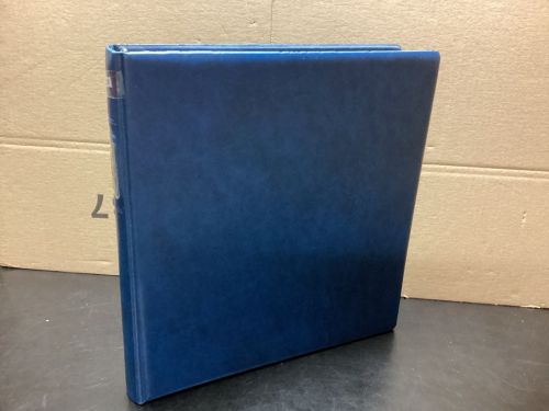 Lindner Ringbinder (18 Ringe) 1 mal gebraucht leer blau