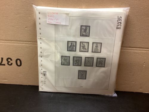 Lindner-T Bund 1970-79 Vordrucke  gebraucht      LESEN