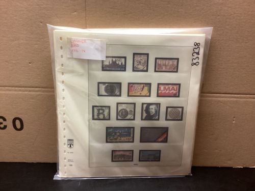 Lindner-T Bund 1990-94 Vordrucke  gebraucht