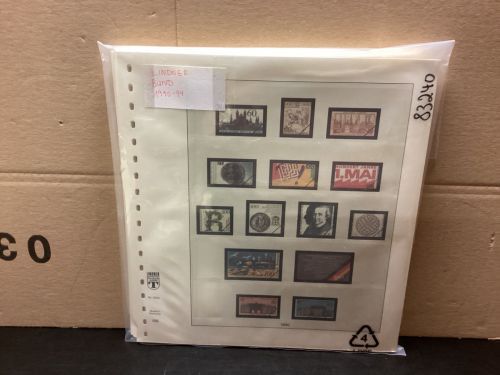 Lindner-T Bund 1990-94 Vordrucke  gebraucht