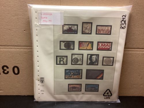 Lindner-T Bund 1990-94 Vordrucke  gebraucht