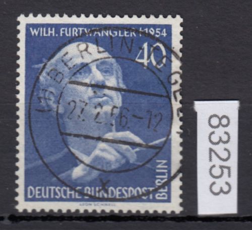 Berlin 1955, Mich.-Nr.: 128 LUXUS Vollstempel  Berlin-Tegel