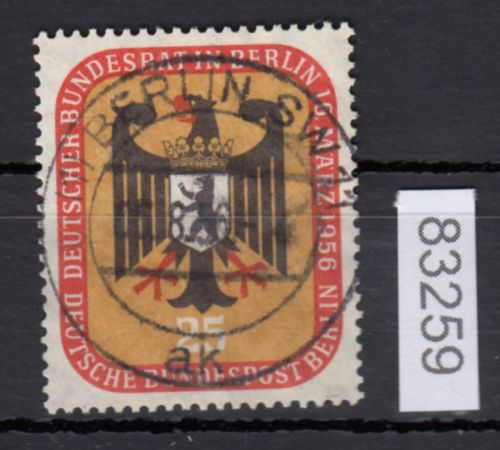 Berlin 1956, Mich.-Nr.: 137 LUXUS Vollstempel   Berlin