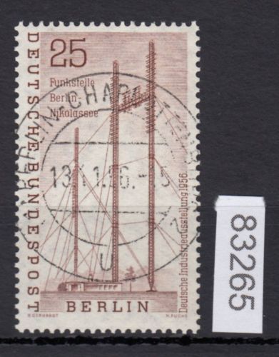 Berlin 1956, Mich.-Nr.: 157 LUXUS Vollstempel+gummi   Berlin Charlottenburg