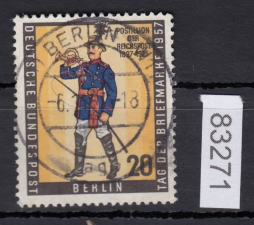 Berlin 1957, Mich.-Nr.: 176 LUXUS Vollstempel  Berlin