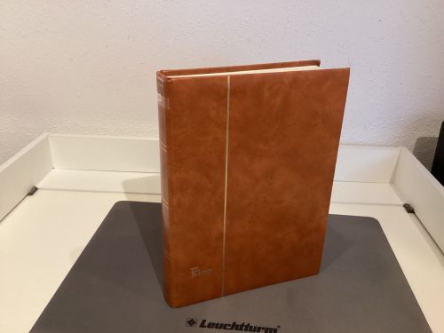 Briefmarkenalbum Einsteckalben  DIN A4 48 Seiten weiß gebraucht