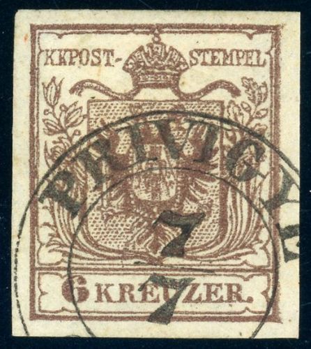 4X PRIVIGYE 7/7, K2 zentr. a. 6 Kr., Luxus, Ryan 1291