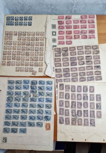 Deutsches Reich   Posten Infla    auf  Lagerblätter