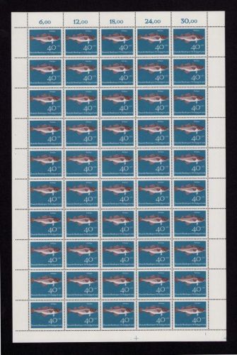 Bund 1964, Mich.-Nr.: 415 ** FN 1  Bogen Komplett   Formnummer
