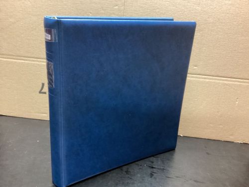 Lindner Ringbinder (18 Ringe) 1 mal gebraucht leer blau