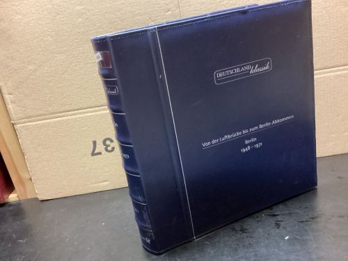 DEUTSCHLAND-Klassik-ALBUM / Leuchtturm  Berlin 1948-71 ohne Vordrucke  gebraucht